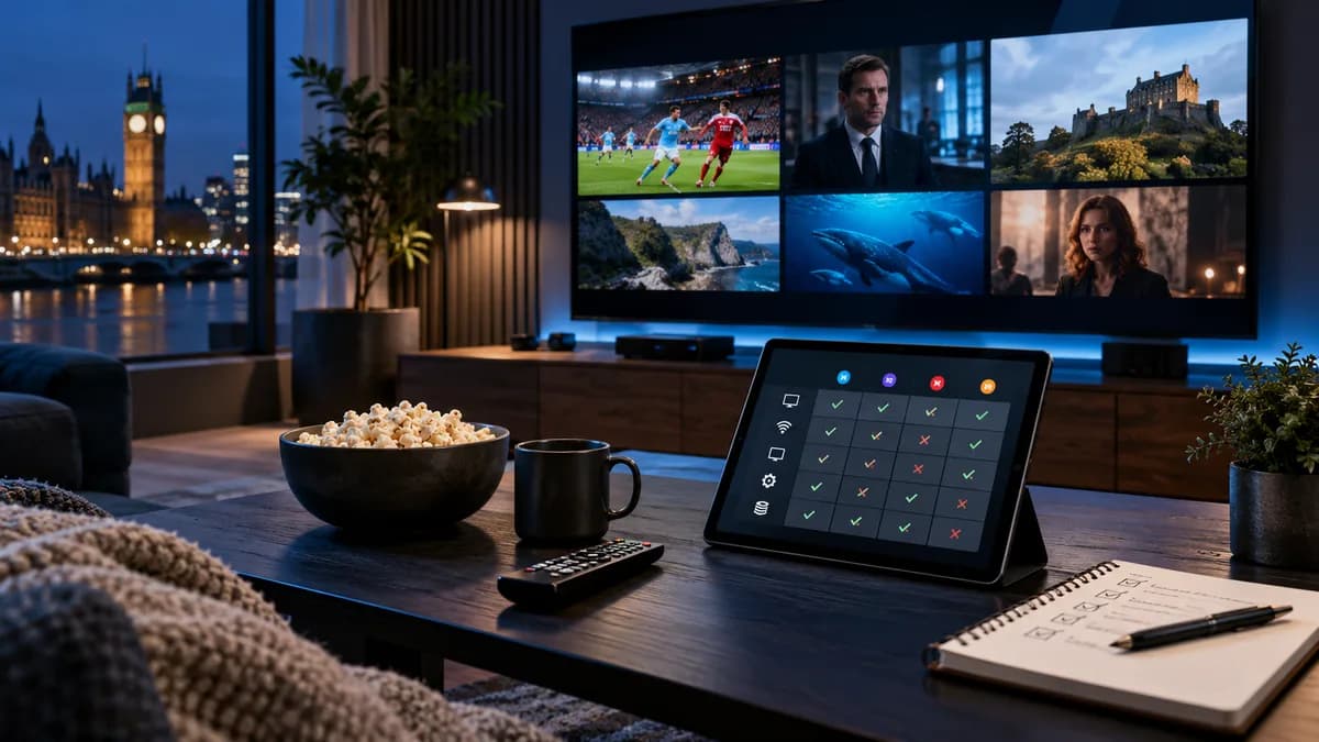 Best IPTV Service in the UK: How to Compare Providers in 2026