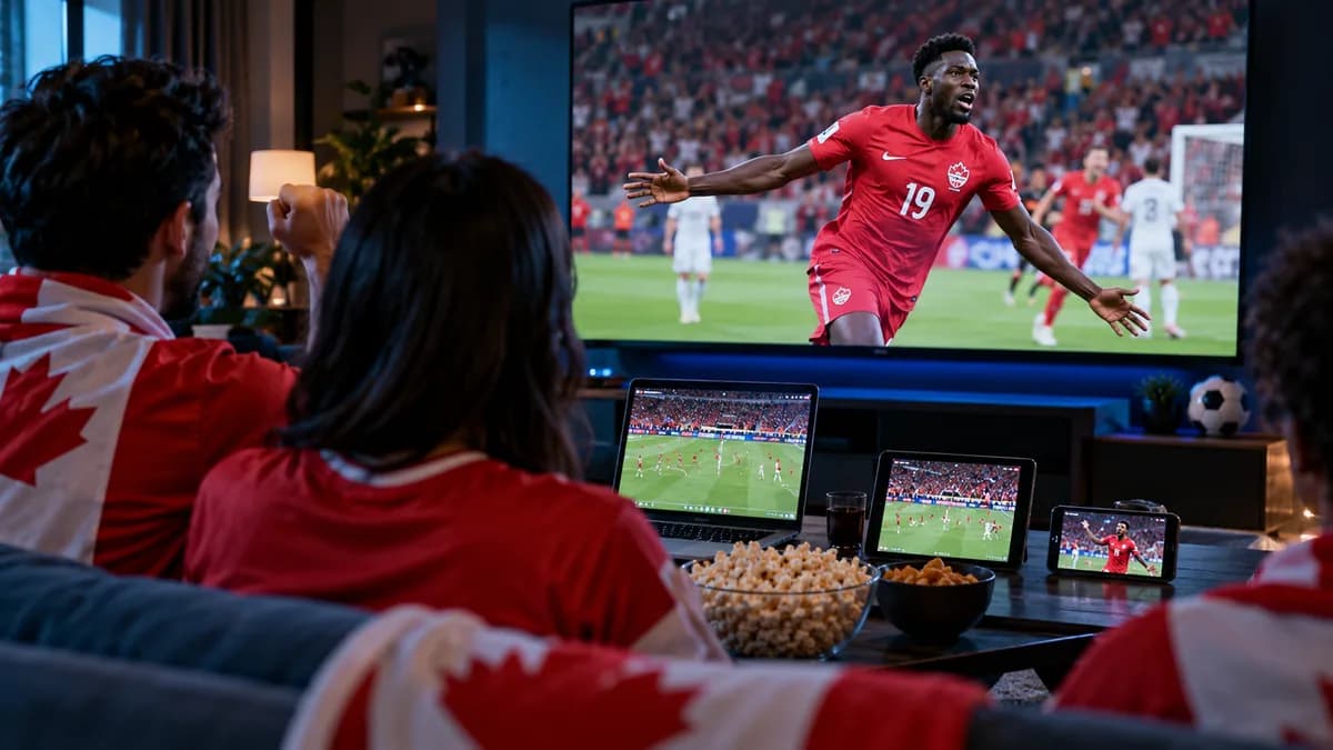 Five Ways to Watch Canada's World Cup Matches Live